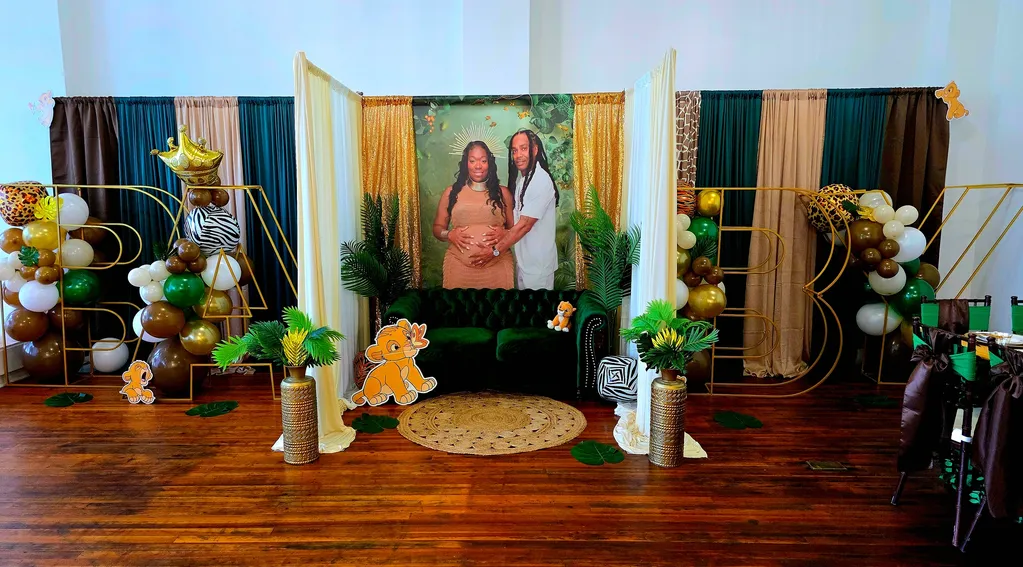 Custom table styling and event decor
